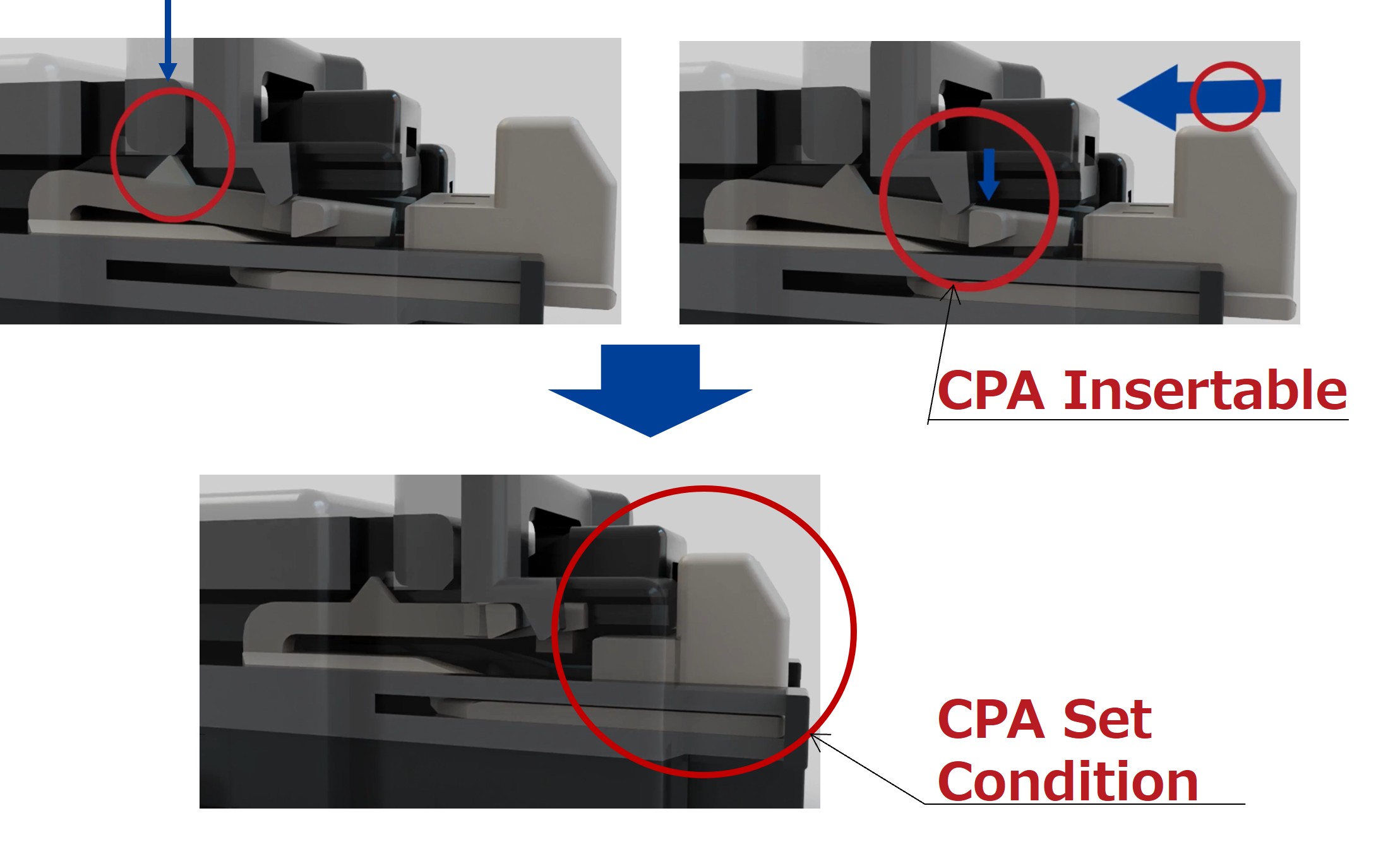 ZE150HV Series CPA Complete Mating State Diagram