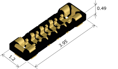 BK19 Series Receptacle Dimensions