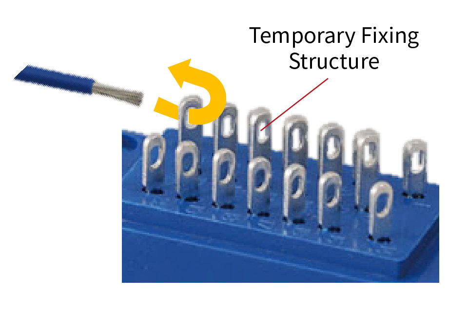 Ring Terminal, Temporary Fixing Structure